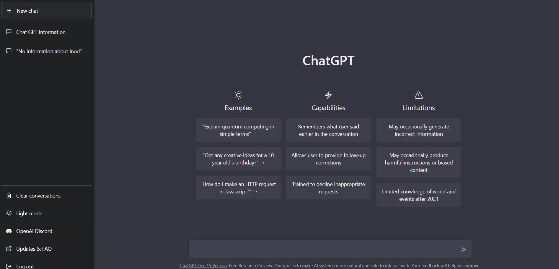What is ChatGPI (Generative Pre-trained Transformer)